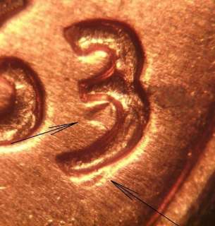 1963 D Doubled Die Obverse # 1 Lincoln Cent (3 over 3)   Brilliant 