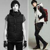 2011 NEW Mens Korean Style Classical Winter Down Vest 2 Colors  