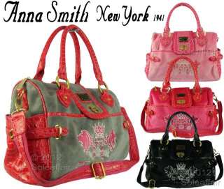 Womens New Anna Smith Designer Boutique Handbag Ladies Couture 