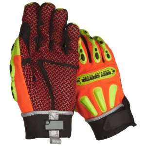 West Chester 86713 Synthetic Leather R2 Safety Rigger Glove, Hook and 
