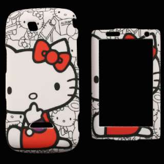 Case for T Mobile Sidekick 4G 4 G A Hello Kitty Cover Skin Faceplate 