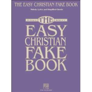  Hal Leonard The Easy Christian Fake Book   100 Songs In 