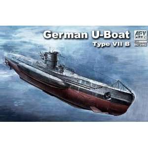  AFV Club Models 1/350 German U Boat Type VII B: Toys 