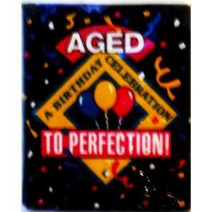 AGED TO PERFECTION Party Invitations Toys & Games