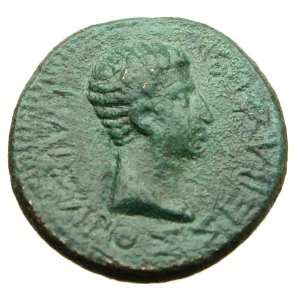   Emperor AUGUSTUS & King RHOEMETALKES Roman Greek Coin 