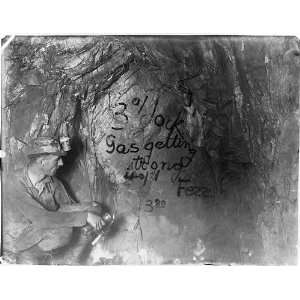   message left by 47 entombed miners,Argonaut Gold Mine,Jackson,CA,c1922