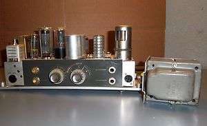   HOwell 302 Tube Amplifier 50 60 Cycles 120 Volts. Used Good  
