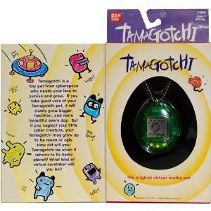  Clear Green Original Tamagotchi Virtual Reality Pet 
