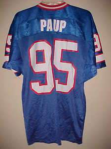 Wilson NFL Buffalo Bills Bryce Paup #95 Replica Jersey  