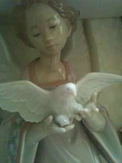 New Box Lladro Angel of Peace Porcelain Debon Figurine Retired Gift 