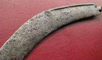 AUTHENTIC ANCIENT DACIAN IRON SIKA SWORD MARKED RT 55 2  