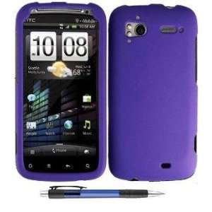  Purple Premium Design Protector Hard Case Cover for HTC Sensation 