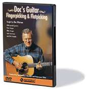 Doc Watson Guitar Fingerpicking & Flatpicking DVD NEW  