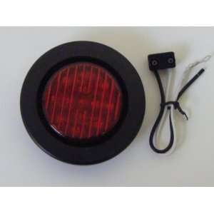   Round Clearance Marker Trailer Led Lights Red 13 Led: Automotive
