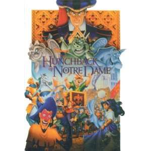    The Hunchback Of Notre Dame   Disney Movie Poster: Home & Kitchen