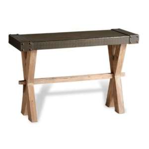  Mesa Solid Wood Raw Iron Rustic Console Table Furniture 
