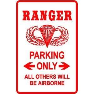  RANGER PARKING elite force airborne NEW sign