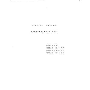 Interstate S 1A Aircraft Service Manual: Interstate: Books