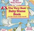   Very Best Baby Name Book in the whole wide world 9780881662474  