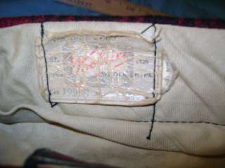 vintage WOOLRICH PLAID HUNTING JACKET PANTS SUIT 38  