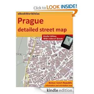 Map of Prague (Czech Republic): eBookWorldAtlas Team:  