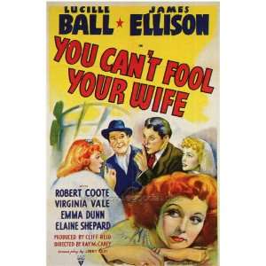   Poster 27x40 Lucille Ball James Ellison Robert Coote: Home & Kitchen