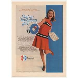 1969 AGS Services American Girl Temp Help Photo Print Ad  