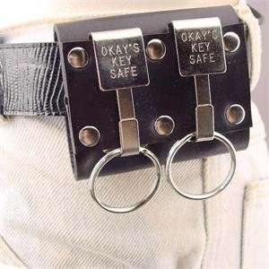  Double Hook Leather Key Holder 