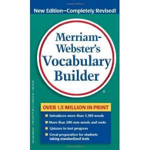   Websters Vocabulary Builder [Paperback] Mary W. Cornog Books