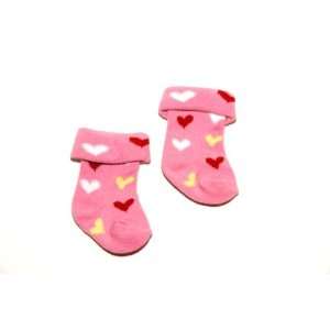  American Girl Doll Clothes Heart Socks: Toys & Games