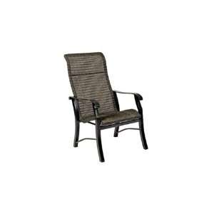  Woodard Cortland Woven Round Weave Aluminum Wicker Arm 