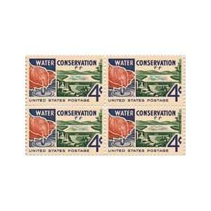 Water Conservation Set of 4 X 4 Cent Us Postage Stamps Scot #1150a