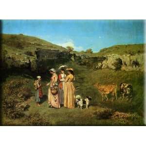   Streched Canvas Art by Courbet, Gustave 