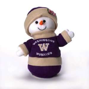   Washington Huskies NCAA Animated Dancing Snowman (9) 