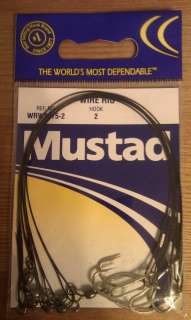 MUSTAD Steel For Teeth Wire Fishing Leader Pike Musky  
