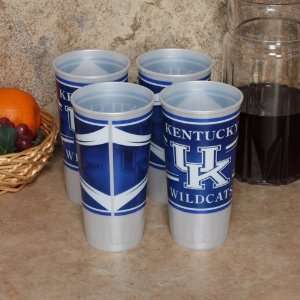   Wildcats 4 Pack 24oz. Plastic Souvenir Cups