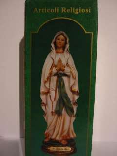 Madonna v. Lourdes,Maria Mutter Gottes,30 cm Statue,NEU  