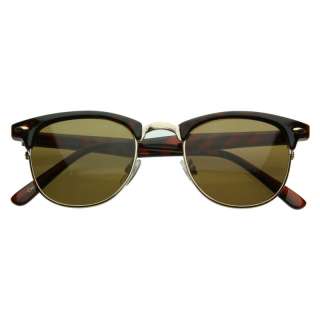 Vintage Wayfarer Retro Clubmaster Style Sunglasses 2947 Tortoise 