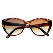   Designer Vintage Inspired Chic Cat Eye Plastic Sunglasses 8347 New