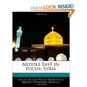    Middle East in Focus Syria (9781240200337) Lily Welsh Books