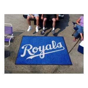  MLB Kansas City Royals Tailgate Mat / Area Rug: Sports 