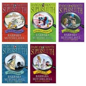  Damian Drooth Supersleuth 5 book pack collection Set 