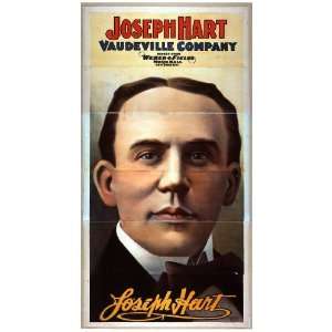  Poster Joseph Hart Vaudeville Company direct from Weber 