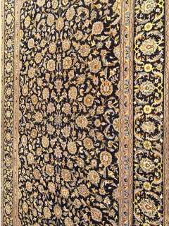 8x12 Beautiful Oriental Rug Handmade Antique1930s Persian Kashan Wool 