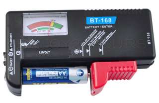 AA AAA C D 9V Universal Button Cell Battery Volt Tester  