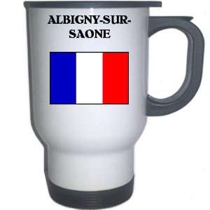  France   ALBIGNY SUR SAONE White Stainless Steel Mug 
