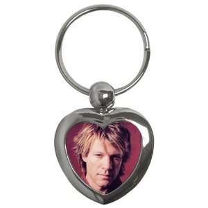  Jon Bon Jovi Key Chain (Heart): Office Products