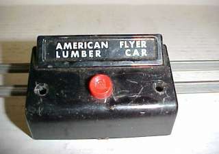 American Flyer #971 Lumber Unloading Car w/Controller  