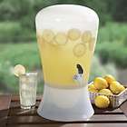 Gallon Acrylic Poly Pro Beverage Dispenser With Ice Well