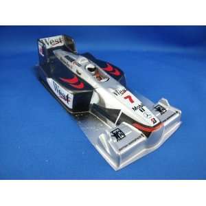   Painted F1 Mclaren Mp4 Body   Black/Silver (Slot Cars): Toys & Games